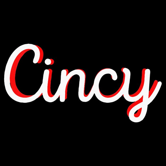 Womens Cincinnati Ohio Classic Red Script Cincy City Vacation Gift 16 in Basic Backpack