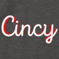 Womens Cincinnati Ohio Classic Red Script Cincy City Vacation Gift Vector Backpack