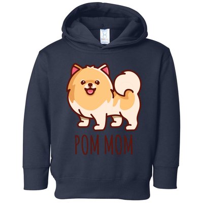 Womens Cute Pomeranian Pom Mom Funny Gift Toddler Hoodie