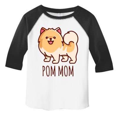 Womens Cute Pomeranian Pom Mom Funny Gift Toddler Fine Jersey T-Shirt