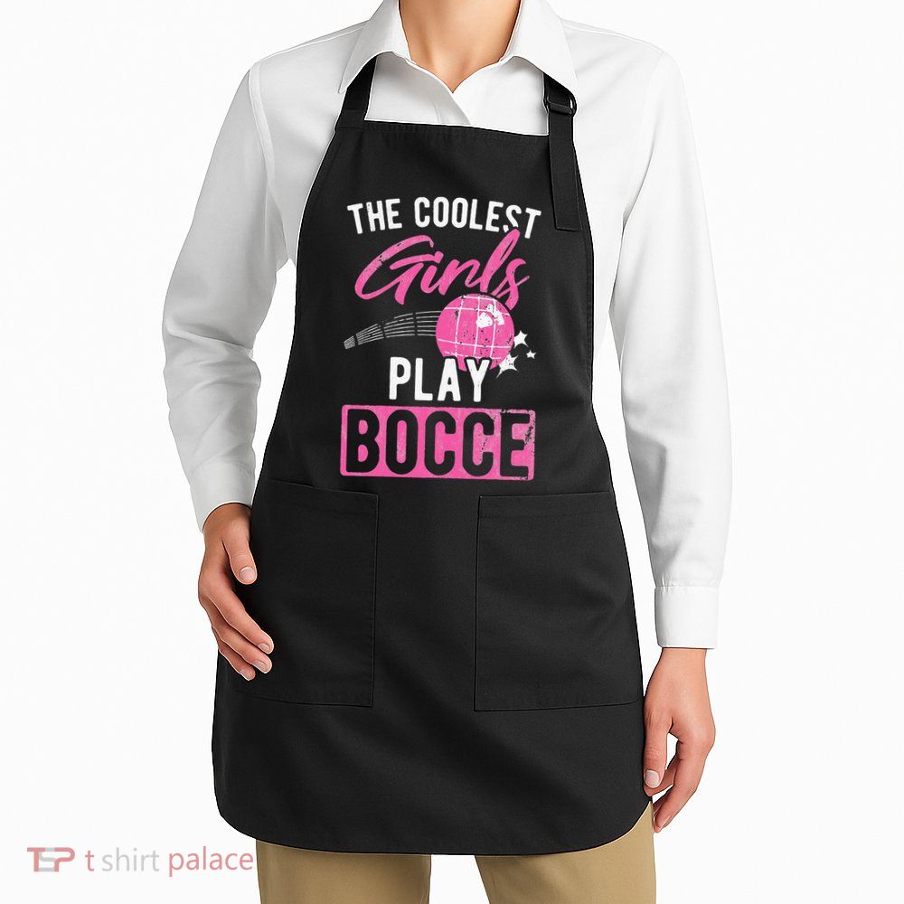 Womens Coolest Play Bocce Ball Apron