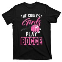 Womens Coolest Play Bocce Ball T-Shirt