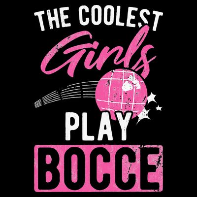 Womens Coolest Play Bocce Ball T-Shirt