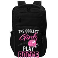 Womens Coolest Play Bocce Ball Impact Tech Backpack