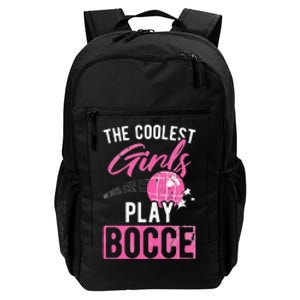 Womens Coolest Play Bocce Ball Daily Commute Backpack