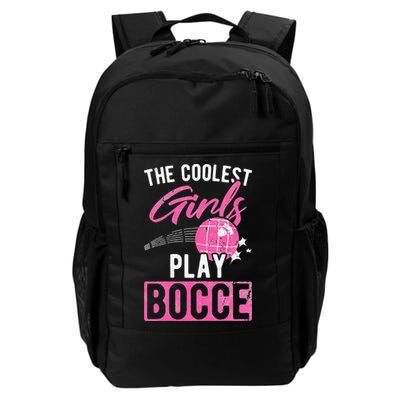 Womens Coolest Play Bocce Ball Backpack