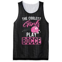 Womens Coolest Play Bocce Ball Mesh Reversible Basketball Jersey Tank