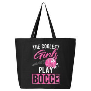 Womens Coolest Play Bocce Ball 25L Jumbo Tote