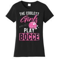 Womens Coolest Play Bocce Ball Women's T-Shirt