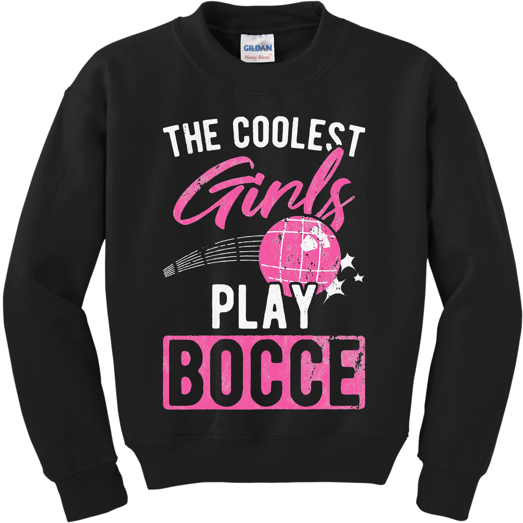 Womens Coolest Play Bocce Ball Kids Sweatshirt