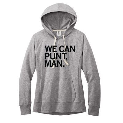 We Can Punt Man Women's Fleece Hoodie