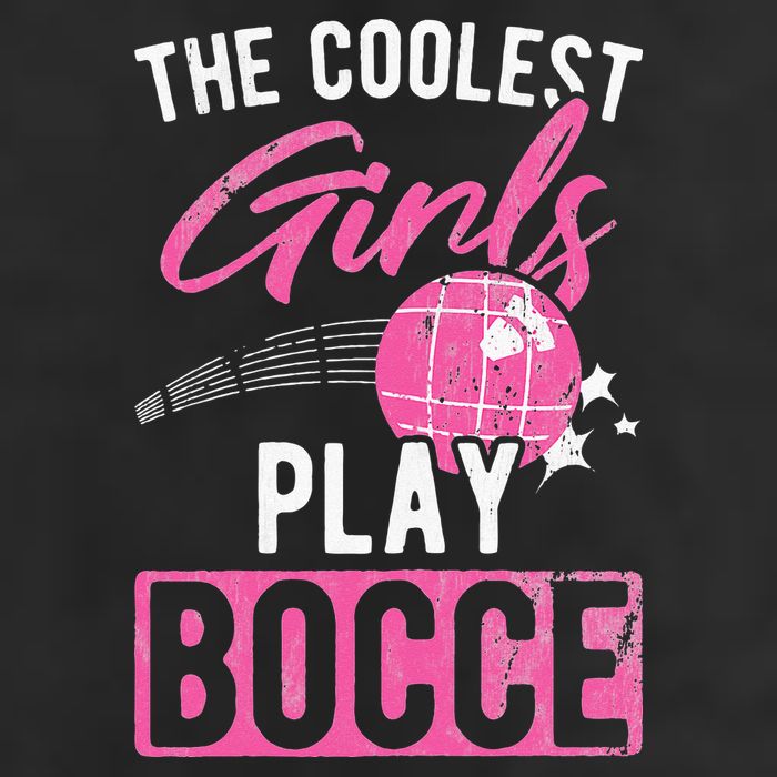 Womens Coolest Play Bocce Ball 7 Panel Mesh Trucker Snapback Hat