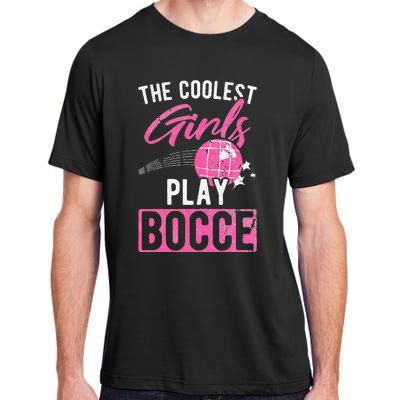 Womens Coolest Play Bocce Ball Adult ChromaSoft Performance T-Shirt