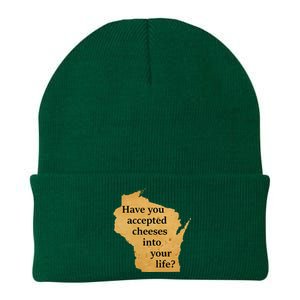 Wisconsin Cheese Pun Knit Cap Winter Beanie