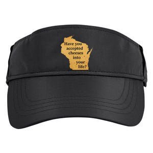 Wisconsin Cheese Pun Adult Drive Performance Visor