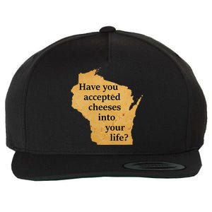 Wisconsin Cheese Pun Wool Snapback Cap