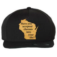 Wisconsin Cheese Pun Wool Snapback Cap