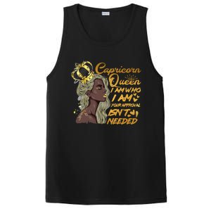 Wo Capricorn Queen Birthday Zodiac Gift Black Gift PosiCharge Competitor Tank