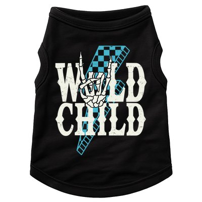 Wild Child Rock And Roll Lightning Bolt Doggie Tank