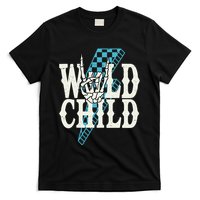 Wild Child Rock And Roll Lightning Bolt T-Shirt
