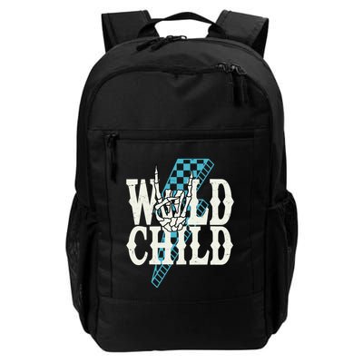 Wild Child Rock And Roll Lightning Bolt Backpack