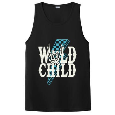 Wild Child Rock And Roll Lightning Bolt PosiCharge Competitor Tank