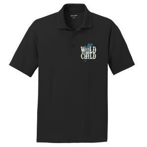 Wild Child Rock And Roll Lightning Bolt PosiCharge RacerMesh Polo