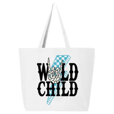 Wild Child Rock And Roll Lightning Bolt 25L Jumbo Tote