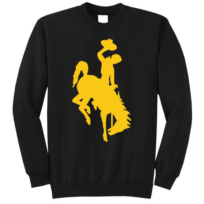 Wyoming Cowboy Riding A Bucking Horse Sweatshirt