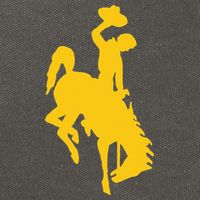 Wyoming Cowboy Riding A Bucking Horse Cotton Canvas Backpack
