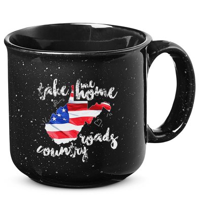 Wv Country Roads West Virginia 15oz Campfire Ceramic Mug