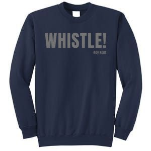 Whistle! Coach Roy Soccer Sweatshirt