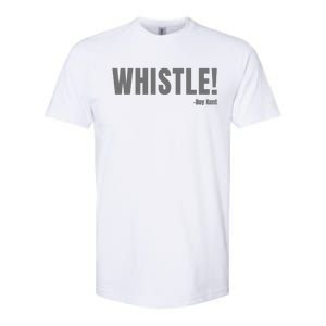 Whistle! Coach Roy Soccer Softstyle CVC T-Shirt