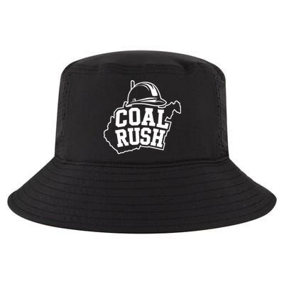 Wv Coal Rush With State And Miner Hard Hat Cool Comfort Performance Bucket Hat