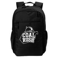 Wv Coal Rush With State And Miner Hard Hat Backpack