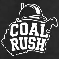 Wv Coal Rush With State And Miner Hard Hat Adult Drive Performance Visor