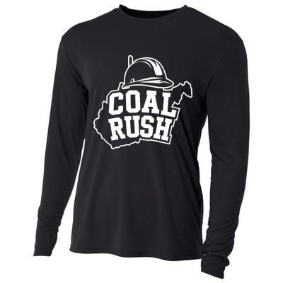 Wv Coal Rush With State And Miner Hard Hat Cooling Performance Long Sleeve Crew