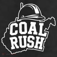 Wv Coal Rush With State And Miner Hard Hat 25L Jumbo Tote