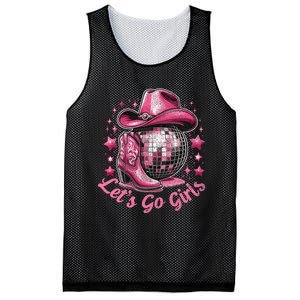 Western Cowgirl Rodeo Disco Retro Bachelorette Party Mesh Reversible Basketball Jersey Tank