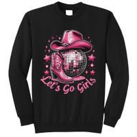 Western Cowgirl Rodeo Disco Retro Bachelorette Party Tall Sweatshirt