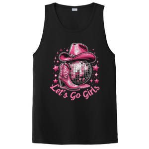 Western Cowgirl Rodeo Disco Retro Bachelorette Party PosiCharge Competitor Tank