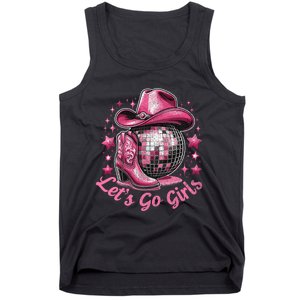 Western Cowgirl Rodeo Disco Retro Bachelorette Party Tank Top