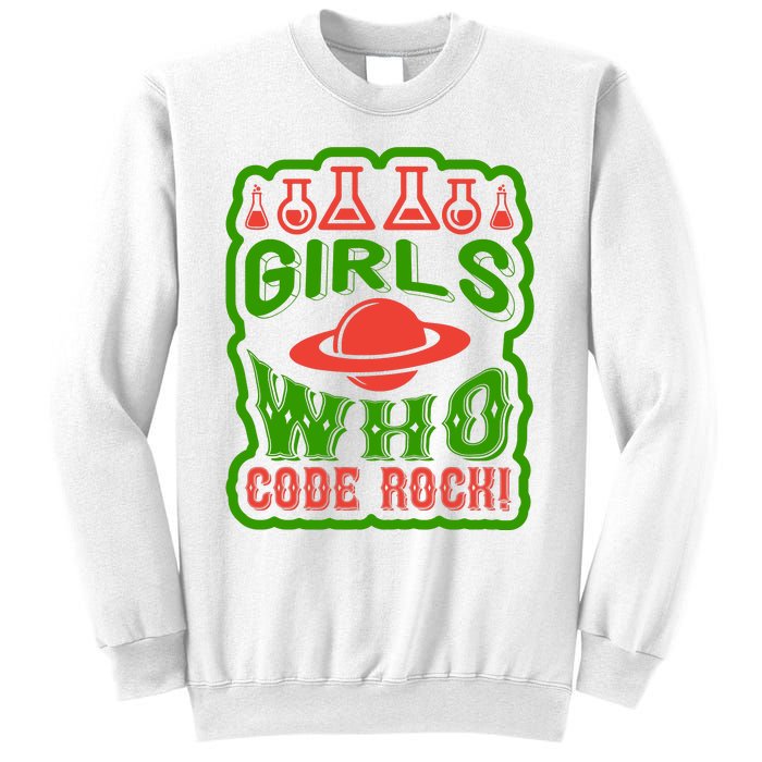 Who Code Rock Sweatshirt