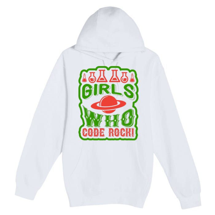 Who Code Rock Premium Pullover Hoodie