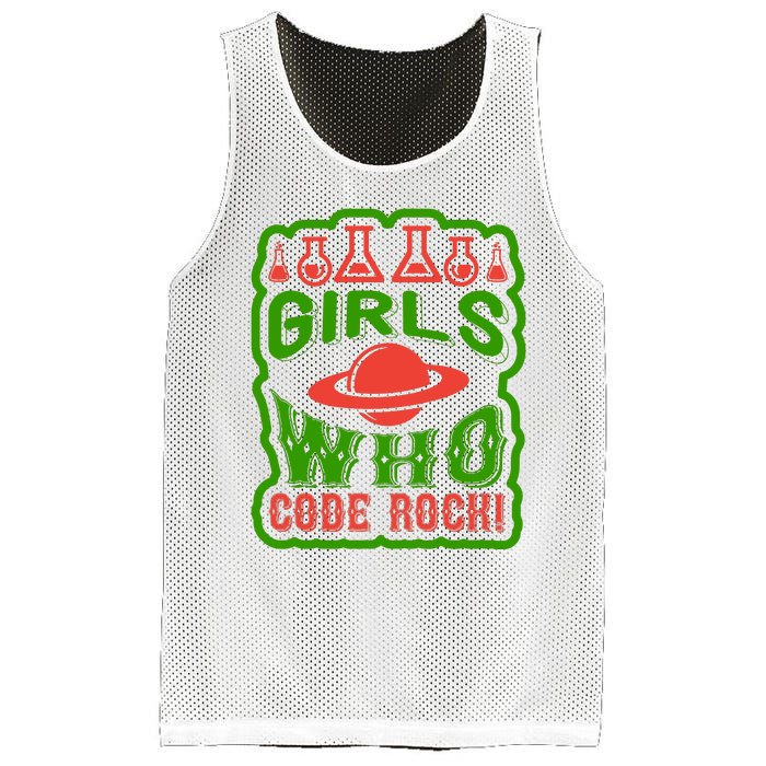 Who Code Rock Mesh Reversible Basketball Jersey Tank