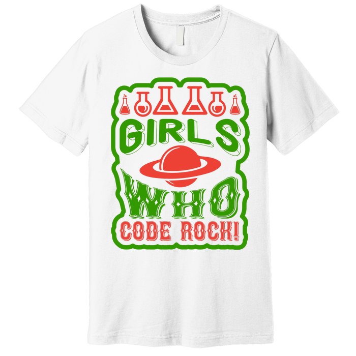 Who Code Rock Premium T-Shirt