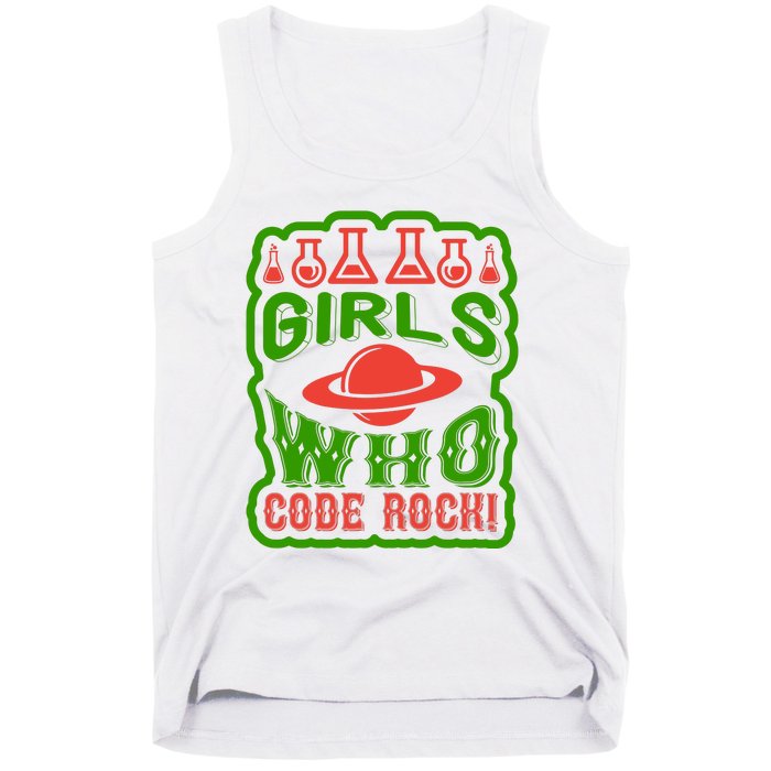 Who Code Rock Tank Top