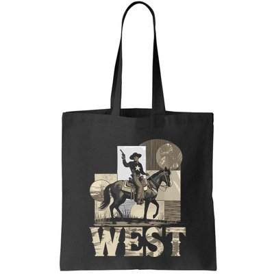 Western Cowboy Rodeo Horse Riding Vintage Retro Bag