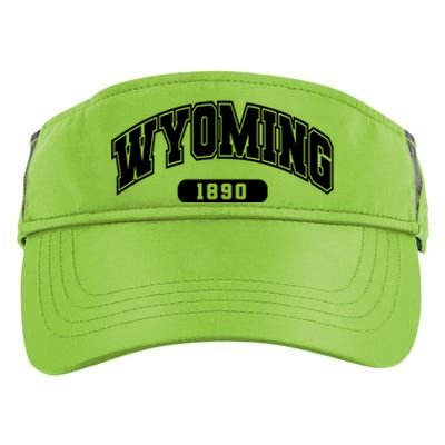 Wyoming Collegiate Style 1890 Adult Drive Performance Visor