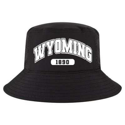 Wyoming Collegiate Style 1890 Cool Comfort Performance Bucket Hat